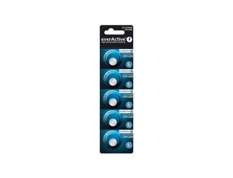 5 x bateria litowa mini everActive CR1220