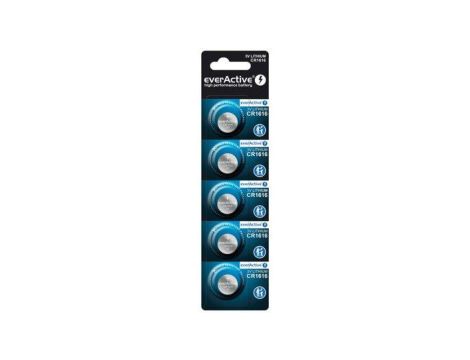5 x bateria litowa mini everActive CR1616