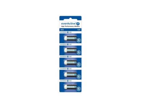 5 x baterie alkaliczne everActive 23A 12V