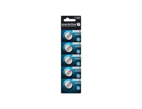 5x bateria litowa mini everActive CR2025