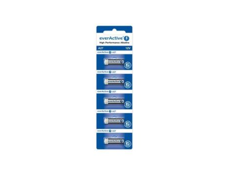 5 x baterie alkaliczne everActive 27A 12V