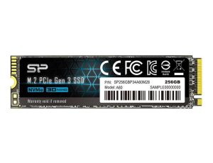 Dysk SSD Silicon Power Ace A60 SP256GBP34A60M28 (256 GB M.2 PCIe NVMe 3.0 x4)