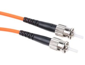 Kabel światłowodowy, średnica: 50/125m, OM2 Wielomodowy, Pomarańczowy, ST / ST