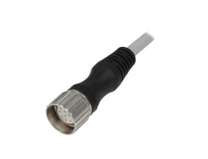 Złącze okrągłe M23 żeńskie proste z wolnym końcem przewodów 12-PIN 7000-23051-3620500