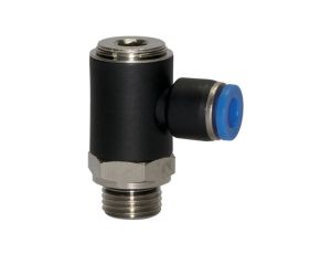 Złączka wtykowa kątowa banjo gwint G3/8z, pod wąż 12