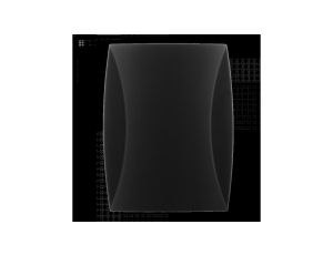 Gong bim-bam 78 dB 8V czarny GNT-921-CZN
