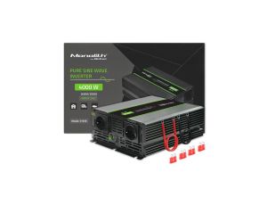 Qoltec Przetwornica napięcia Monolith 2000W 4000W 24V na 230V Czysty Sinus