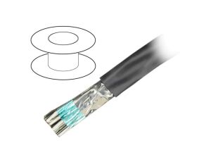 Przewód na rolce 30,5m Alpha Essential 4x28AWG PVC ciemnoszary 600V 3304 SL005