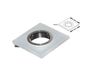 Oprawa sufitowa Denzel szroniona chromowana