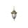 LAMPA OGRODOWA wisząca FLORENCJA 1xE27 IP43 GOLDLUX (Polux) PATYNA
