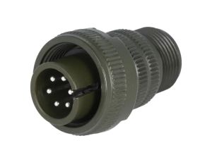 Złącze okrągłe rozmiar 14S MS/DS stop aluminium DS3106A 14S-6P