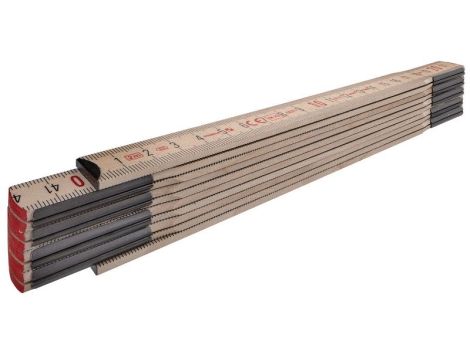Miara składana 2m STABILA 507N, brzoza, kolor naturalny, sekcji 10