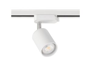 Lampa Szynowa na Żarówkę GU10 Biała Jednofazowa