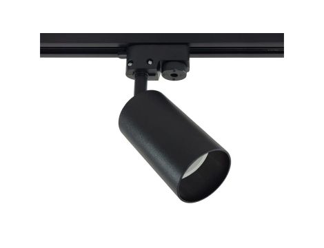 Lampa Szynowa na Żarówkę GU10 Maat Czarna Jednofazowa