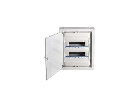 IP40 Rozdzielnica modułowa 2x12 GOLD MP natynkowa (drzwi metalowe) PE+N