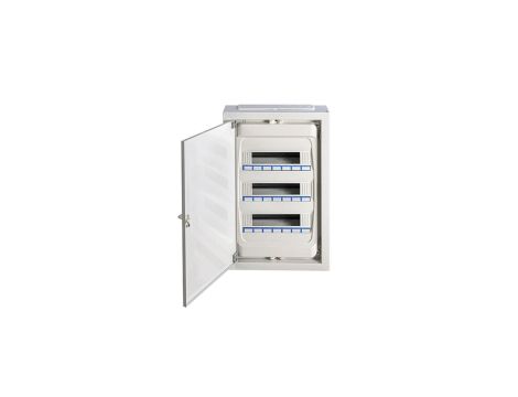 IP40 Rozdzielnica modułowa 3x12 GOLD MP natynkowa (drzwi metalowe) PE+N