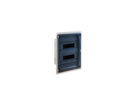 IP40 Rozdzielnica modułowa 2x12 GOLD P podtynkowa (drzwi transparentne) PE+N