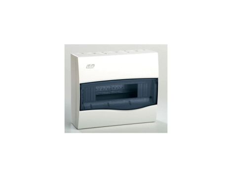 IP40 Rozdzielnica modułowa 1x12 COMBI natynkowa (drzwi transparentne) PE+N