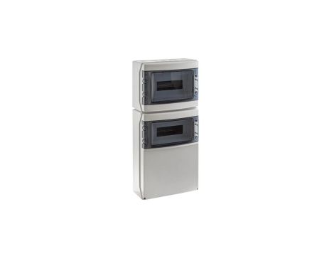 IP65 Rozdzielnica budowlana 2x12 (24) STAR (1500V DC) do gniazd przemysłowych