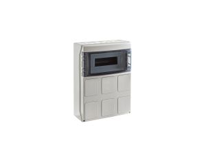 IP65 Rozdzielnica budowlana 1x12 STAR (1500V DC) z otworami na gniazda przemysłowe