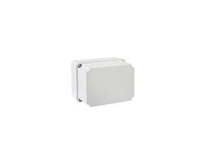 IP65-IP67 Puszka hermetyczna wysoka LIGHT 185x246x180 pokrywa pełna, z osłabieniami (4xM25, 6xM40)