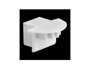 Zaślepka do profilu końcowa PDS4-K szara z otworem