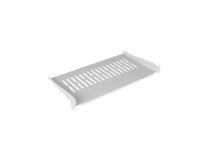 Półka stała do szafy RACK 19 1U 350mm szara NEKU
