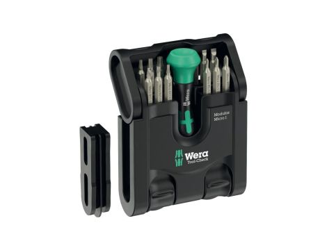 Zestaw bitów 21szt. Tool-Check Modular Micro WERA