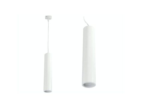 Lampa Wisząca GU10 Biała 30cm