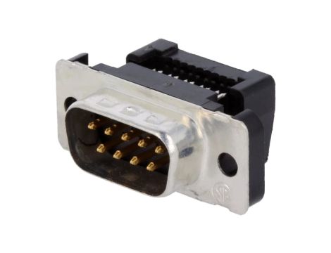 D-Sub 9-pin wtyk męskie na taśmę IDC rozmiar 1 (DE) 1658613-4