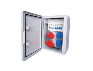 Rozdzielnica budowlana 16/5 32/5 2x230V rozdzielnia erbetka złącze pomiarowe RABG2LC