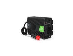 Przetwornica napięcia inwerter 12V - 230V 150W/300W, modyfikowana sinusoida (INV06) GREEN CELL