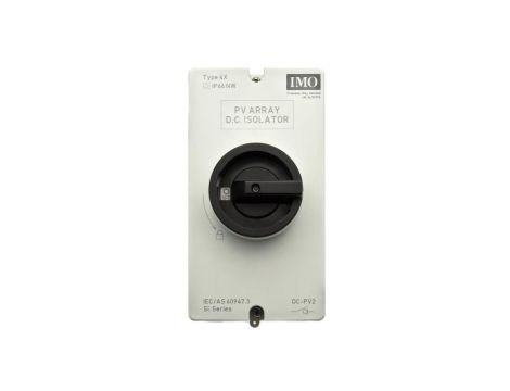 Rozłącznik izolacyjny obrotowy PV DC 4P 32A 1000V 1500V SI32-PEL64R-4