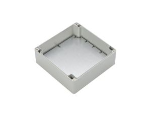 Obudowa ekranowana Szary IK07, IP65 Silikon, 105 x 105 x 60mm, RS PRO