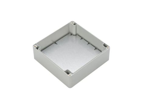 Obudowa ekranowana Szary IK07, IP65 Silikon, 105 x 105 x 60mm, RS PRO