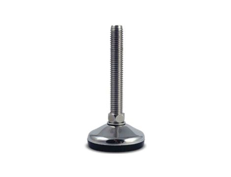 Regulowane nóżki, Ø 100mm, M16, 142mm, 1500kg 80Shore A, RS PRO