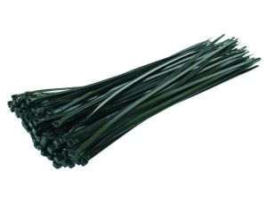OPASKI PLASTIKOWE PA6.6 100SZT. CZARNE 150*2.5