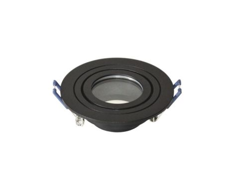 Oprawa sufitowa Satino ruchoma czarna IP54