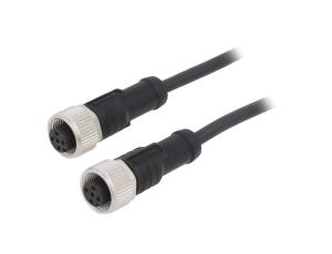 M12A05FL12AFLSB002 Kabel do czujników/automatyki 5PIN M12-M12 2m wtyk wtyk