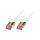 CQ2092S Patch cord S/FTP 6 linka Cu LSZH szary 10m 27AWG
