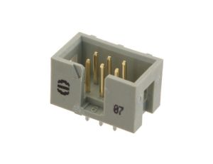 Gniazdo IDC męskie PIN: 6 proste THT 1,27mm R.styków: 2,54mm 09185067324