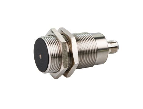 Czujnik indukcyjny M30x1,5 dł: 70mm zabudowany Sn: 15mm 10-30V DC PNP NO złącze M12 3pin IP67 IB300123