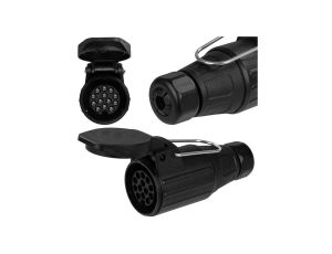 Gniazdo przyczepowe 13-pin 12V plastikowe podwieszane