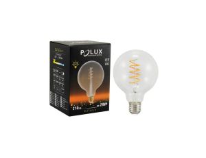 Żarówka LED E27 G95 4W = 21W 210lm 2200K Ciepła 360 Filament GOLDLUX