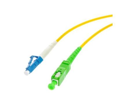 PATCHCORD ŚWIATŁOWODOWY SM 2M SIMPLEX 9/125, SC/APC-LC/UPC 3.0MM