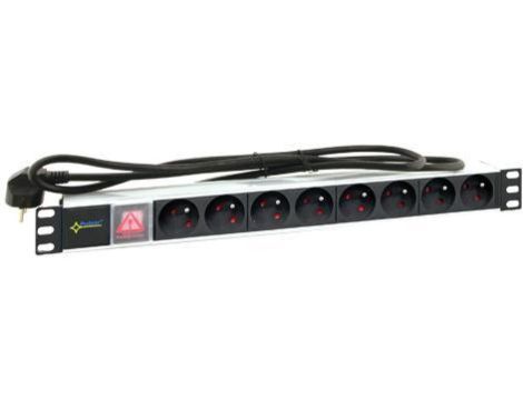 Listwa rack Pulsar RALZ 8 gniazd