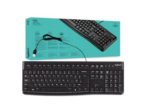 Klawiatura przewodowa Logitech K120 Wired Keyboard