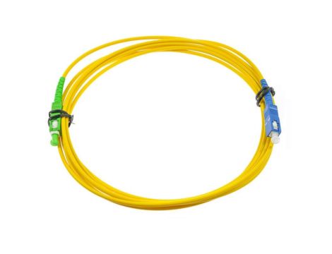 PATCHCORD ŚWIATŁOWODOWY SM SC/UPC-SC/APC SIMPLEX 3m