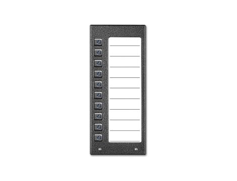 ACO CDN-10NP GR Podświetlany panel listy lokatorów z 10 przyciskami