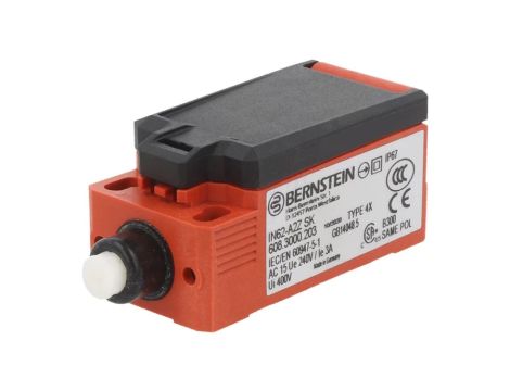 6083000203 Wyłącznik krańcowy NC x2 5A max.240VAC max.24VDC M20 IP66